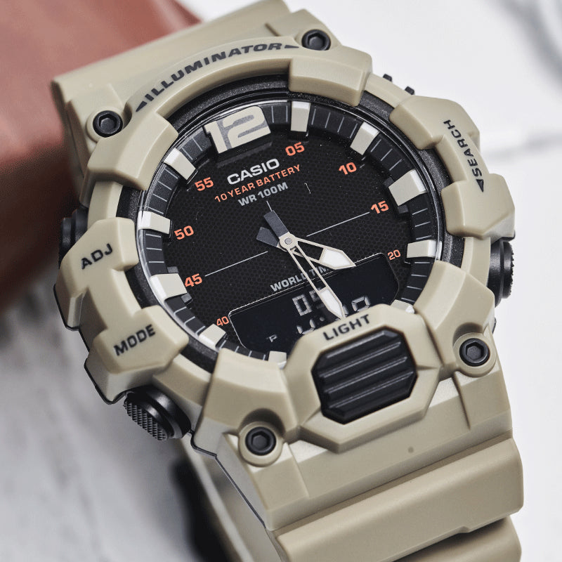 CASIO G-Shock Analog-Digital 'Green' HDC-700-3A3
