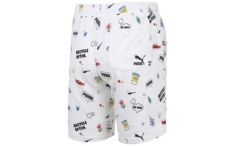 PUMA Awareness Shorts 'White Black' 532036-52