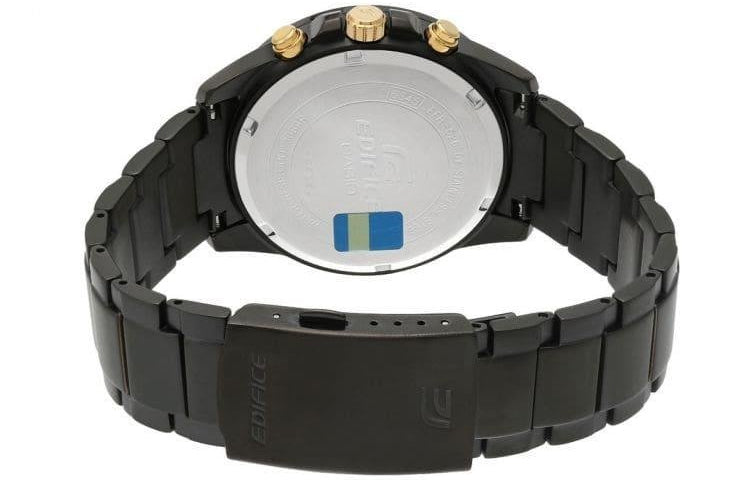 CASIO Quartz Waterproof Stainless Steel Strap Mens Black Analog EFR-526BK-1A9V
