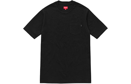 Supreme FW18 FW18 S/S Pocket Tee Black Short Sleeve SUP-FW18-086
