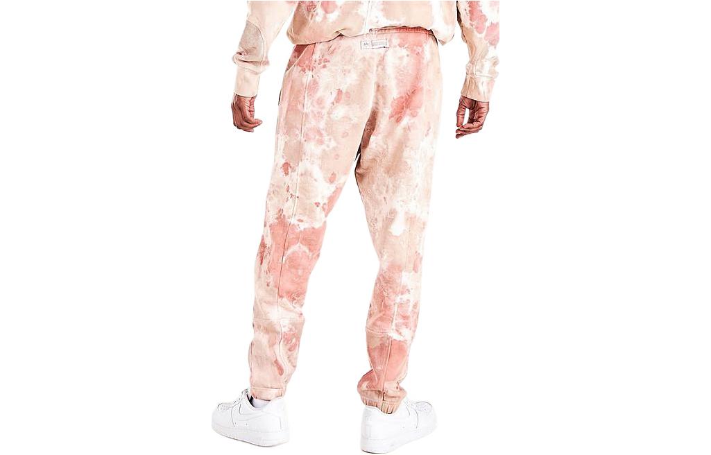 Men's Nike Tie Dye Printing Lacing Casual Joggers/Pants/Trousers Pink DO6187-825