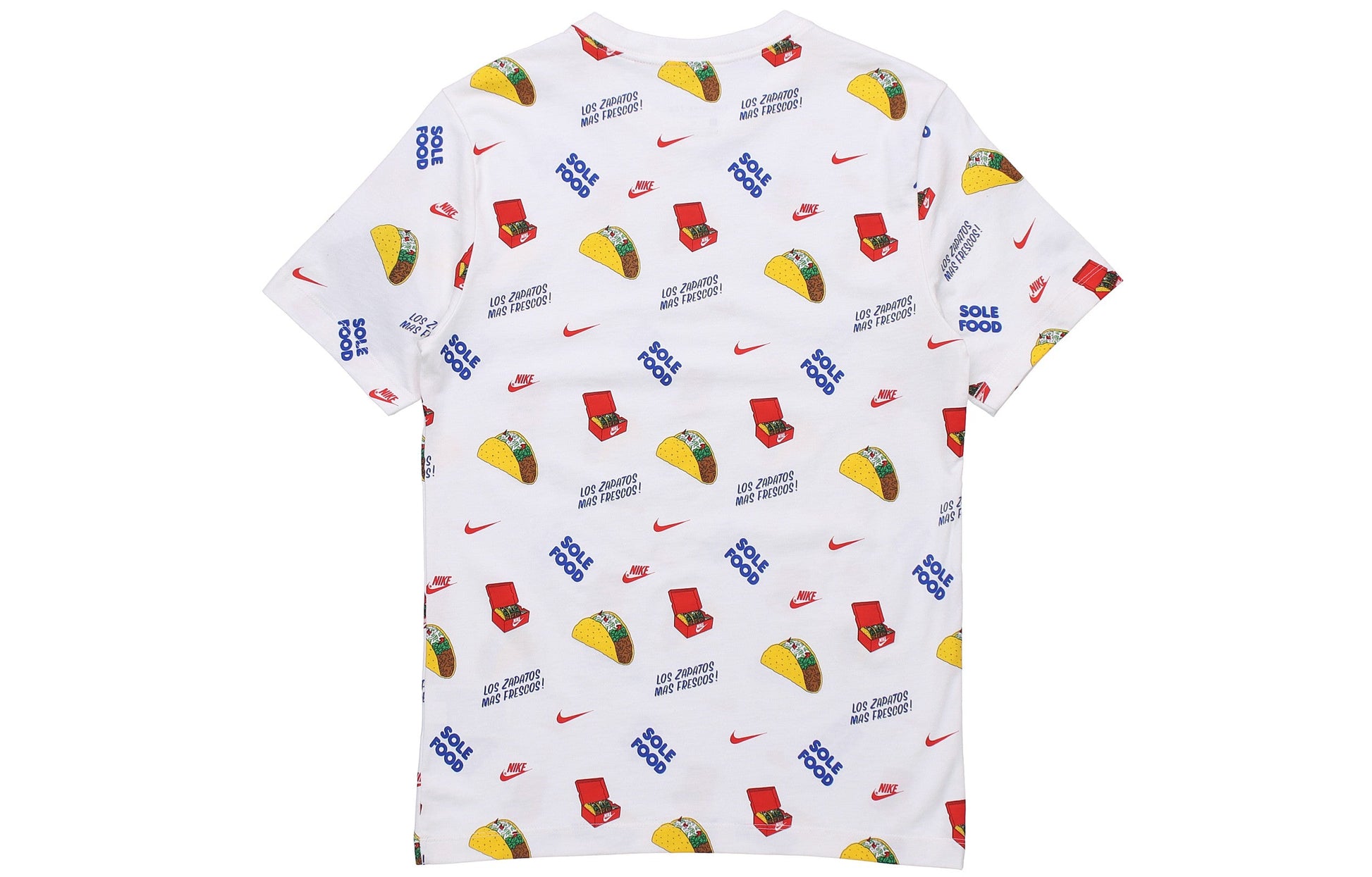 Nike Sportswear Pattern Printing Short Sleeve White CW0473-100