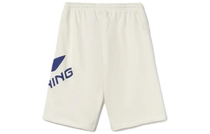 Li-Ning Graphic Shorts 'Beige' AKSS953-4