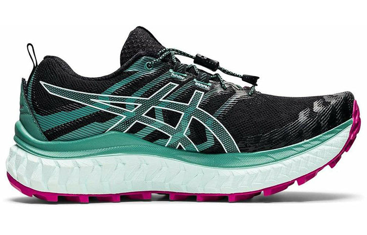 (WMNS) ASICS Trabuco Max 'Black Green' 1012A901-004