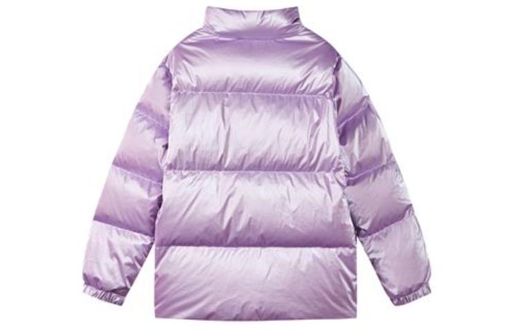 (GS) Skechers Logo Printed Down Jacket 'Purple' P422G049