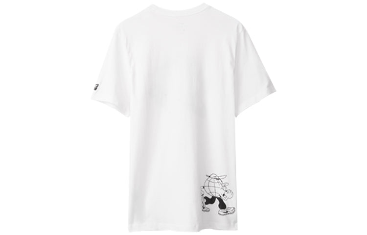 Nike Basketball Printing Short Sleeve White CK2831-100