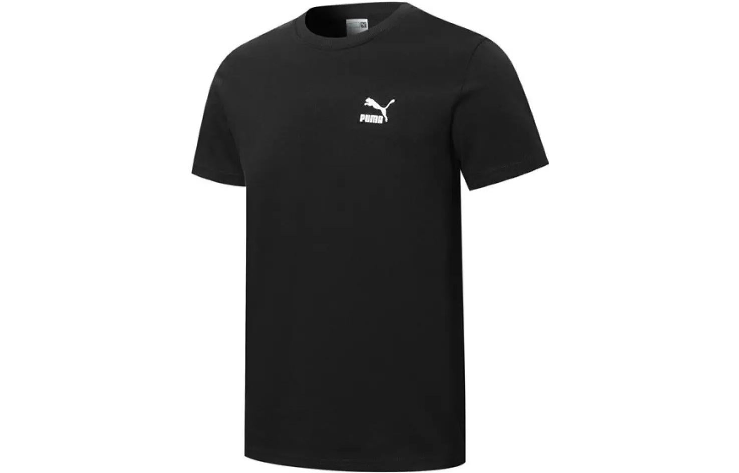PUMA Multi Logo Tee 'Black' 537796-01