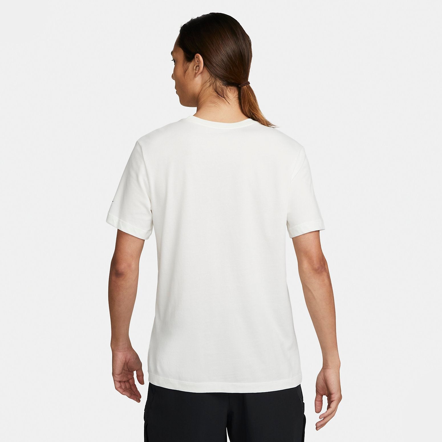 NIke Court Dri-FIT Logo Tee 'White Blue' DZ2636-133