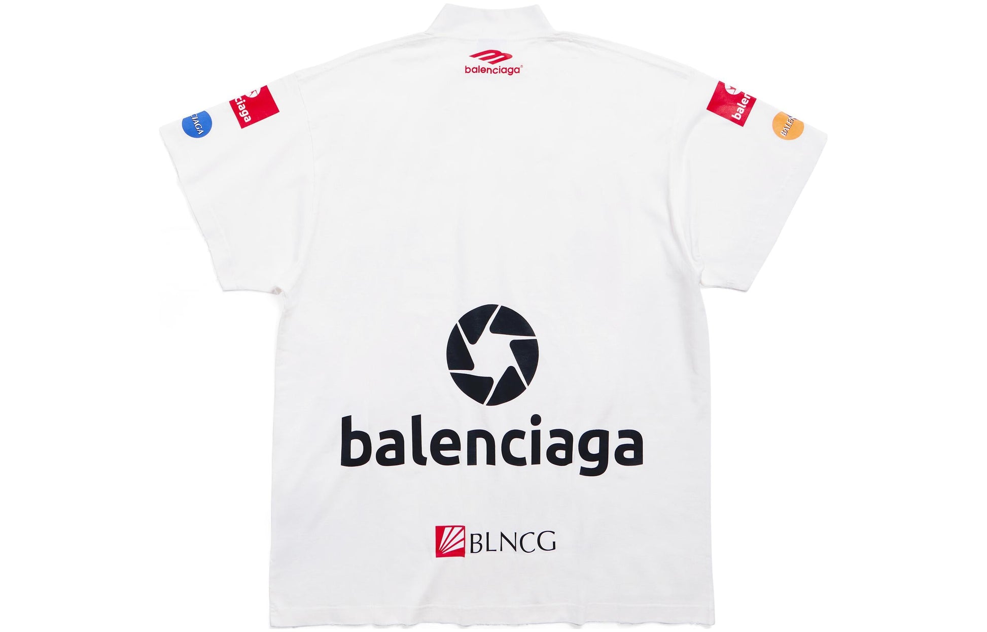 Balenciaga Top League T-shirt 'White' 770919TPVE99000