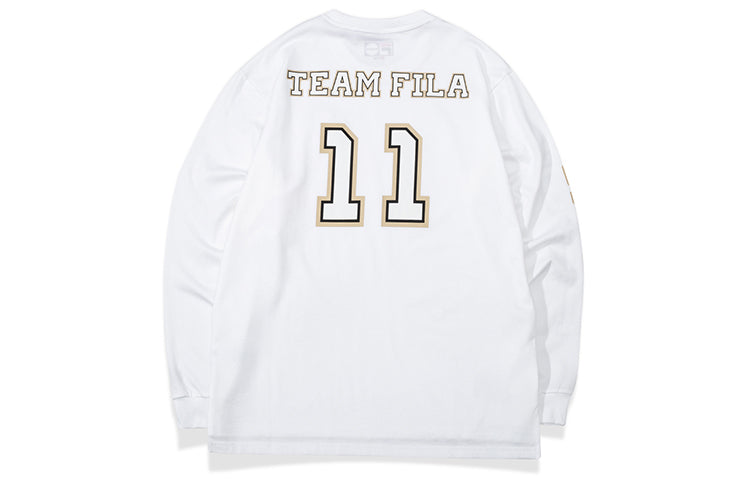 Fila Sports Pure Cotton Loose Tops White T11M032216F-WT