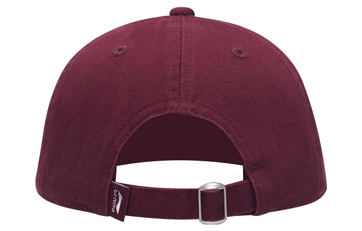 Li-Ning Classic Logo Baseball Cap 'Burgundy' AMYS295-1