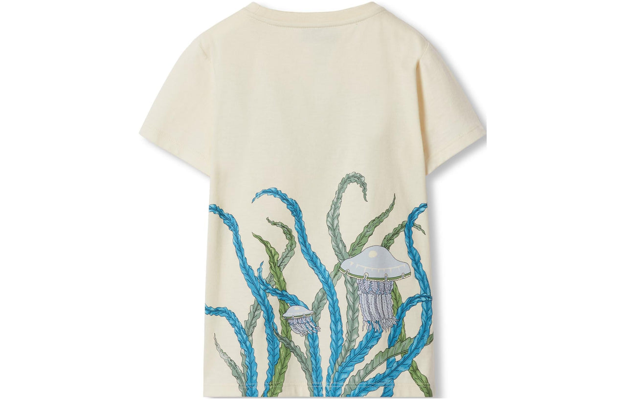 (GS) Gucci Printed Cotton T-shirt 'White' 547559-XJGJA-9079
