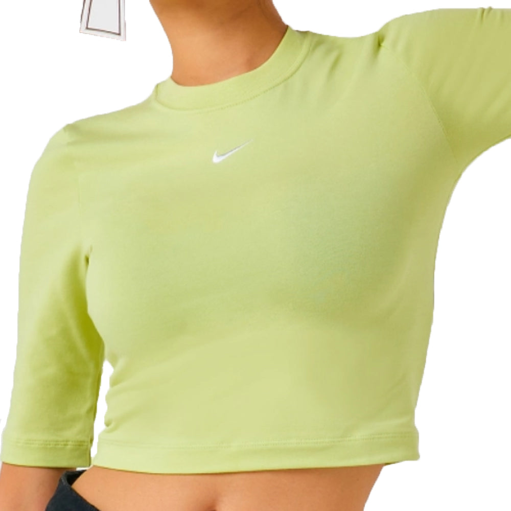 (WMNS) Nike Slim Fit Short Sleeve High Collar T-Shirt CJ2216-367