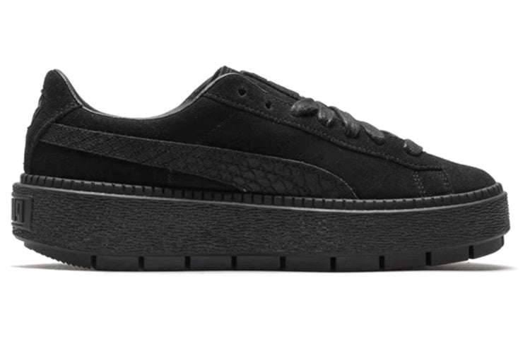 (WMNS) PUMA Suede Platform Trace Animal Black 367814-01