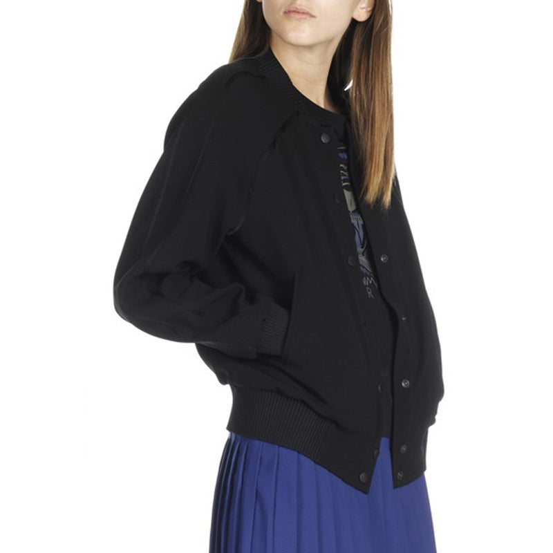 KENZO Back Tiger Head Pattern Short Jacket Black F762BL0555AC-99