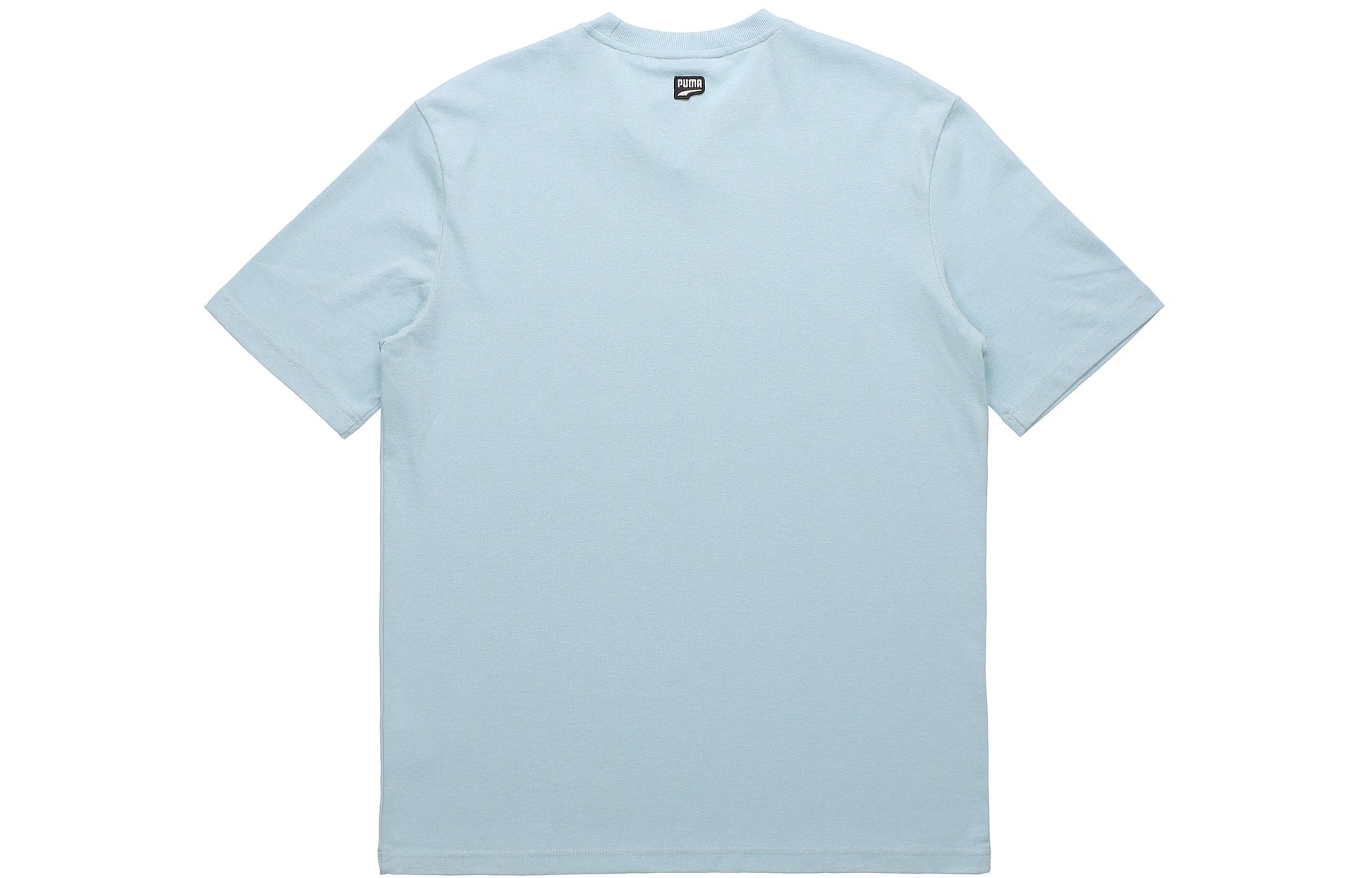 PUMA Downtown Classical Logo Short Sleeve TEE Blue 597348-18