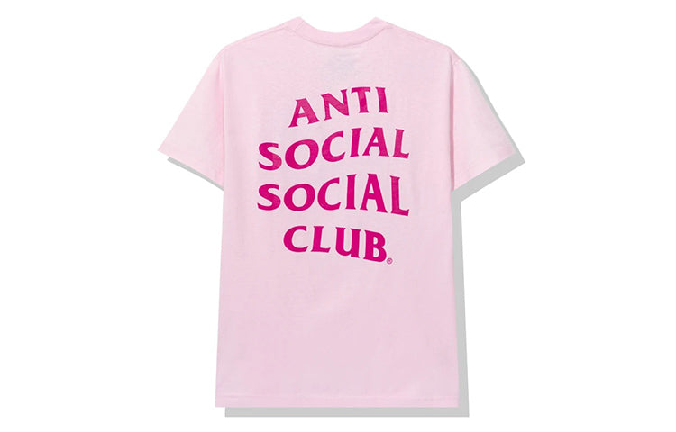 ANTI SOCIAL SOCIAL CLUB Flowers Short Sleeve Unisex Pink ASSC-519