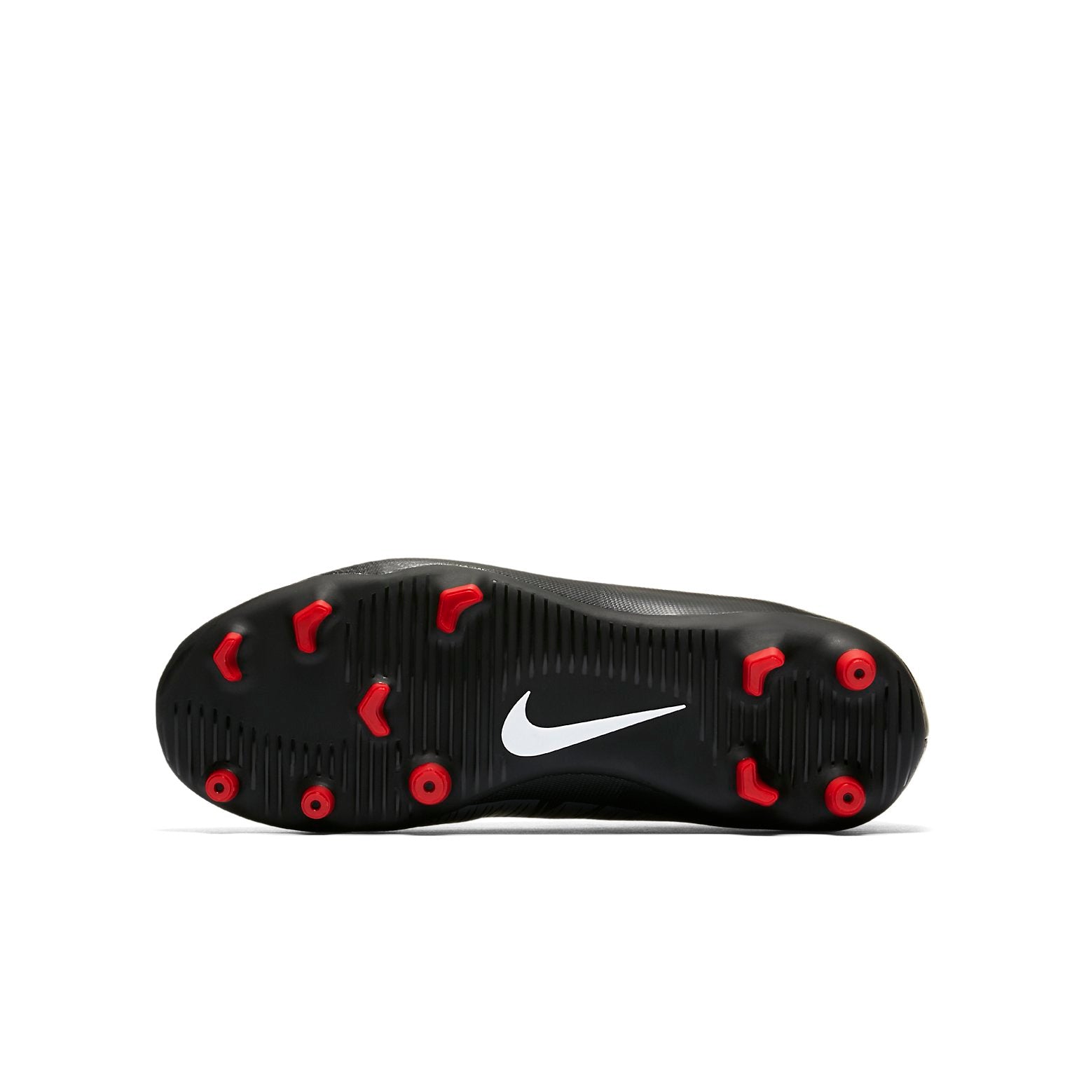 (GS) Nike JR Mercurial Vortex 3 FG 'Black White' 831952-002