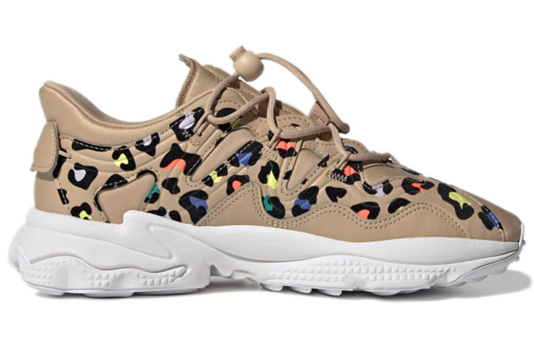 (WMNS) adidas Originals Ozweego Plus 'Brown Black Yellow' H00668