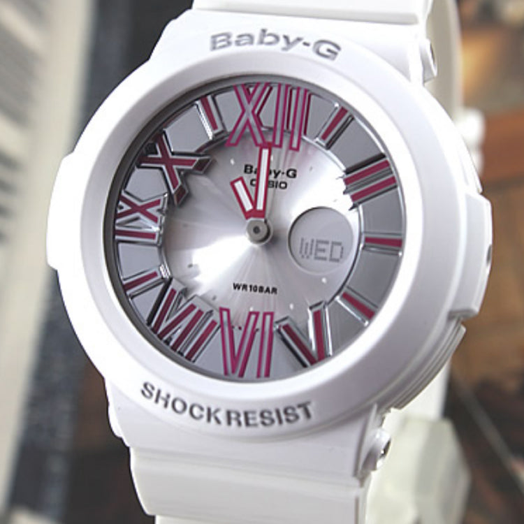 CASIO Baby-G 'White Pink' BGA-160-7B2