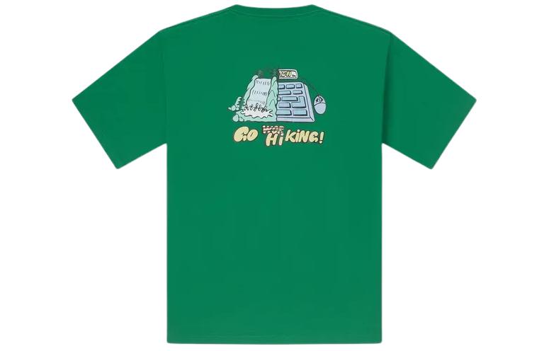 Converse Summer Outdoor Graphic T-Shirt Asia Sizing 'Green' 10027229-A02
