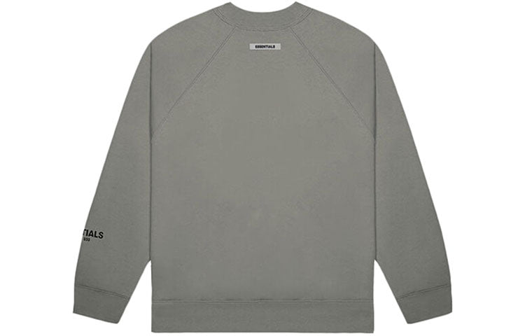 Fear of God Essentials charcoal Alphabet Printing Long Sleeves Unisex Gray FOG-SS20-297