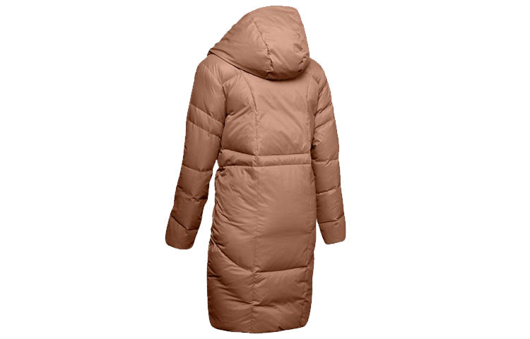 (WMNS) Under Armour Down Parka 'Brown' 1342791-270