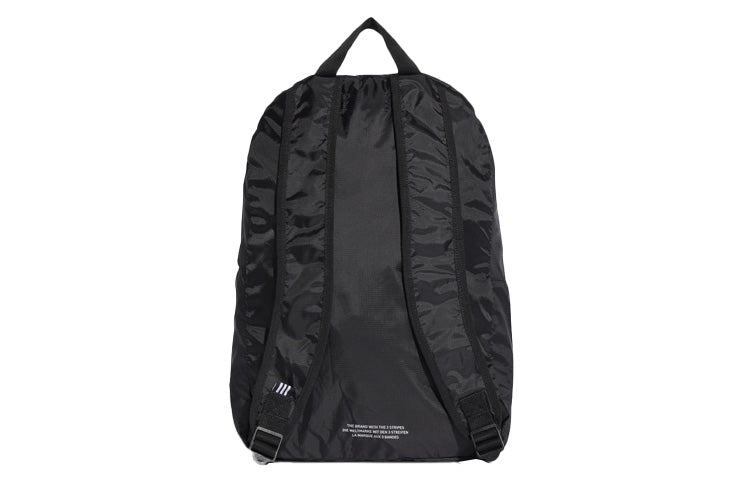 (GS) adidas original Packable Backpack 'Black' FM1300