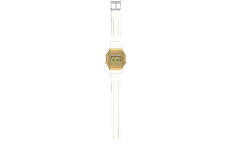 CASIO Digital 'Clear Gold' A168XESG-9A