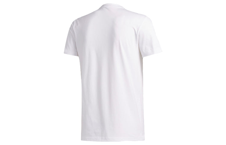 adidas ROSE GU TEE Basketball Sports Short Sleeve White FM4772