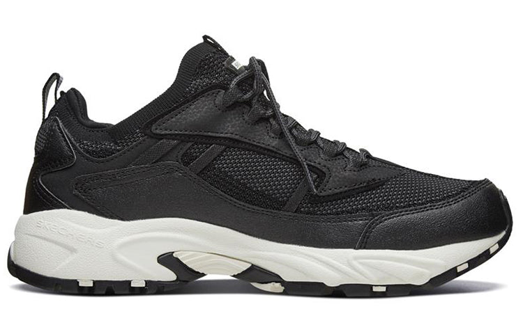 Skechers Stamina Low-Top Running Shoes Black 51881-BKW