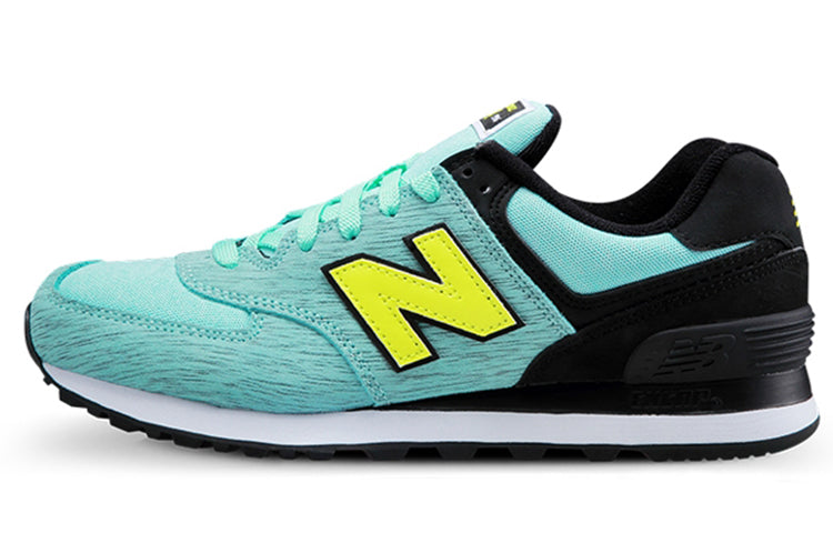 (WMNS) New Balance 574 Sweatshirt 'Aqua' WL574WTD