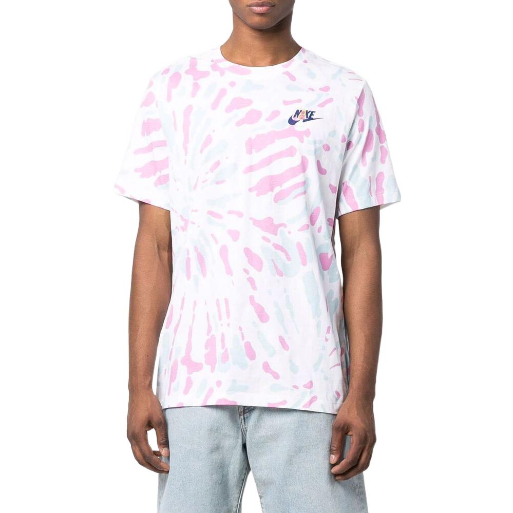 Nike Sportswear NSW Black Light Tie Dye Tee White DM2255-100
