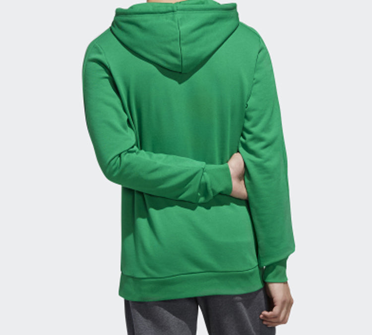 adidas neo M Ce 9S Hdy Side Stripe Sports Pullover Green GD1625