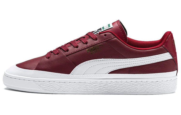 (WMNS) PUMA Basket Skate Red/White 369175-03