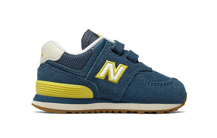 New Balance Hook and Loop 574 K Shoes Green IV574JHP