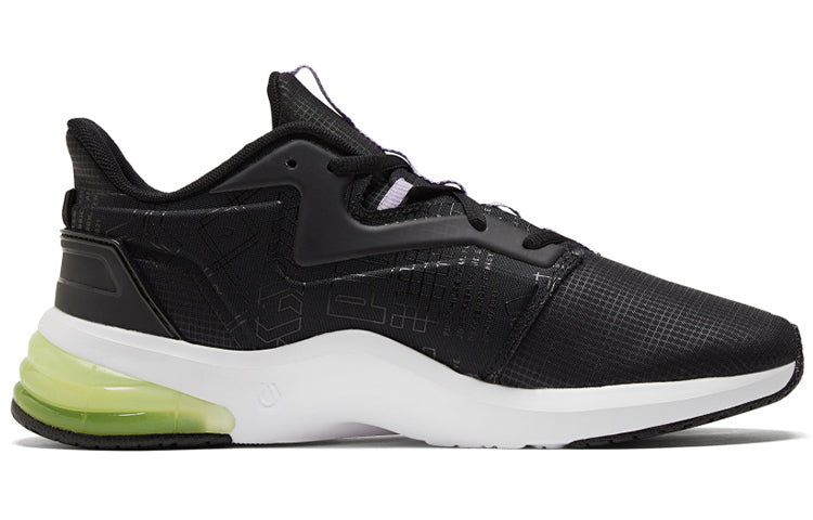 (WMNS) PUMA First Mile x LVL-UP 'Black Soft Fluo Yellow' 194427-01