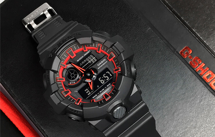 CASIO G-Shock Analog-Digital 'Black' GA-700SE-1A4
