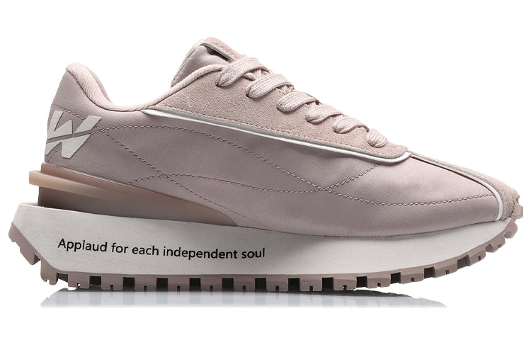 (WMNS) Li-Ning Counterflow 'White Brown' AGCQ502-2