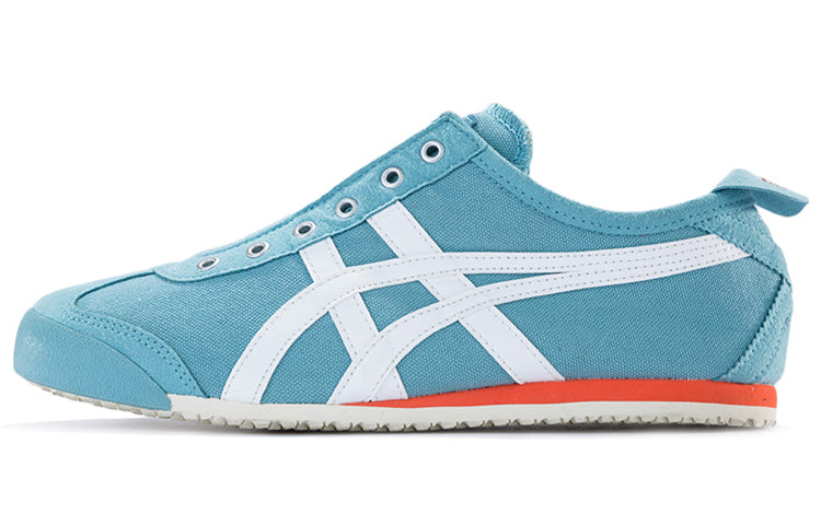 (WMNS) Onitsuka Tiger Mexico 66 Slip-On  'Aqua Blue White' D3K5N-4001