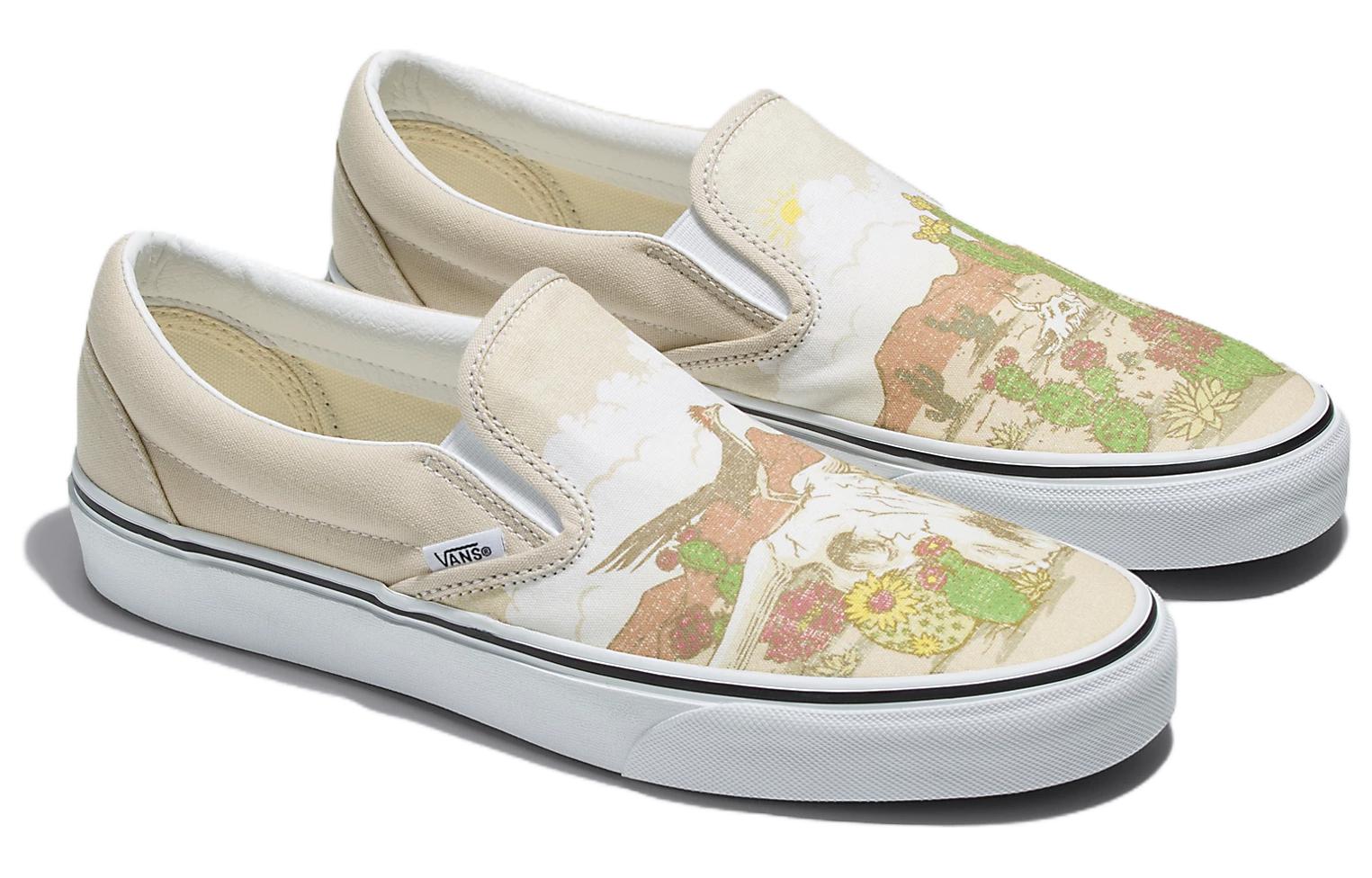 Vans Classic Slip-On Desert Vibes Shoe 'Oatmea' VN0A5JLXCCE