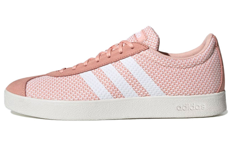 (WMNS) adidas VL Court 2.0 'White Pink' EE6790