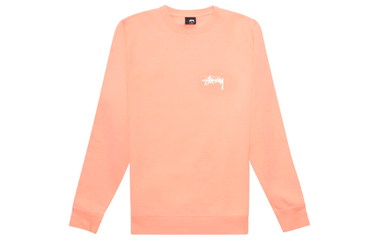 Men's Stussy Back Large logo Round Neck 1914181