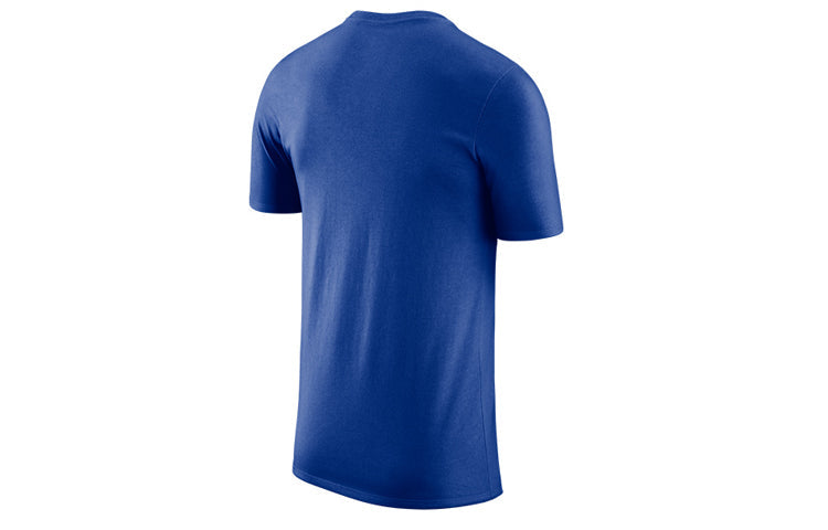 Nike NBA Stephen Curry 30 Golden State Warriors Short Sleeve Blue AH0074-496