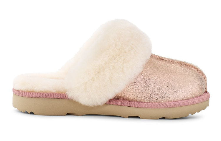 (PS) UGG Cozy II Metallic Glitter Slipper 'Rose Gold' 1121094K-RGL