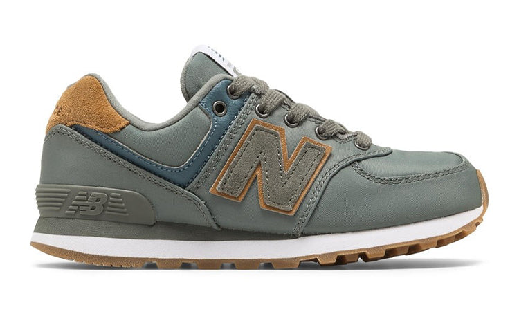 New Balance 574 BackPack Grade Kid's Shoes Grey GC574BE
