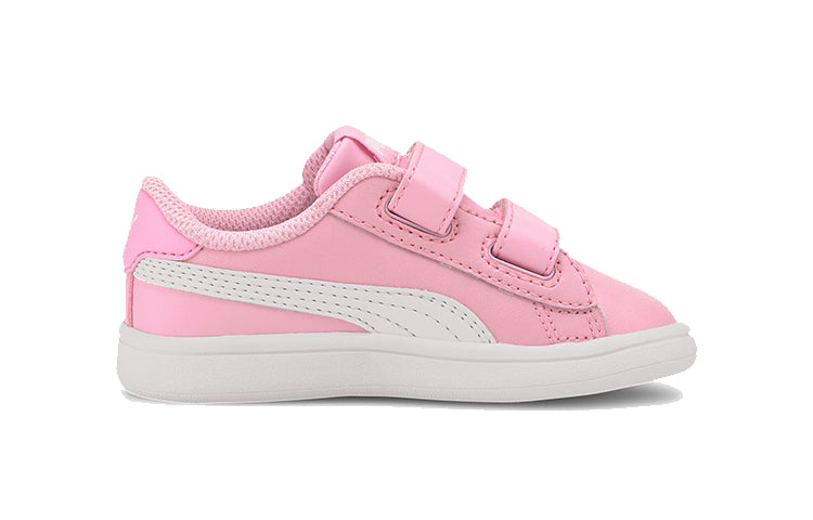(TD) PUMA Smash V2 Casual Sneakers White/Pink 365174-24