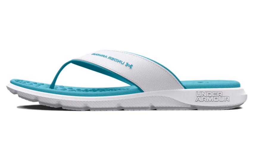 (WMNS) Under Armour Ignite Pro Marbella Sandal 'White Blue Surf' 3026030-101
