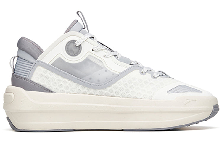 ANTA C37 2.0 Casual Skate Sneakers 'White Grey' 912228082-1