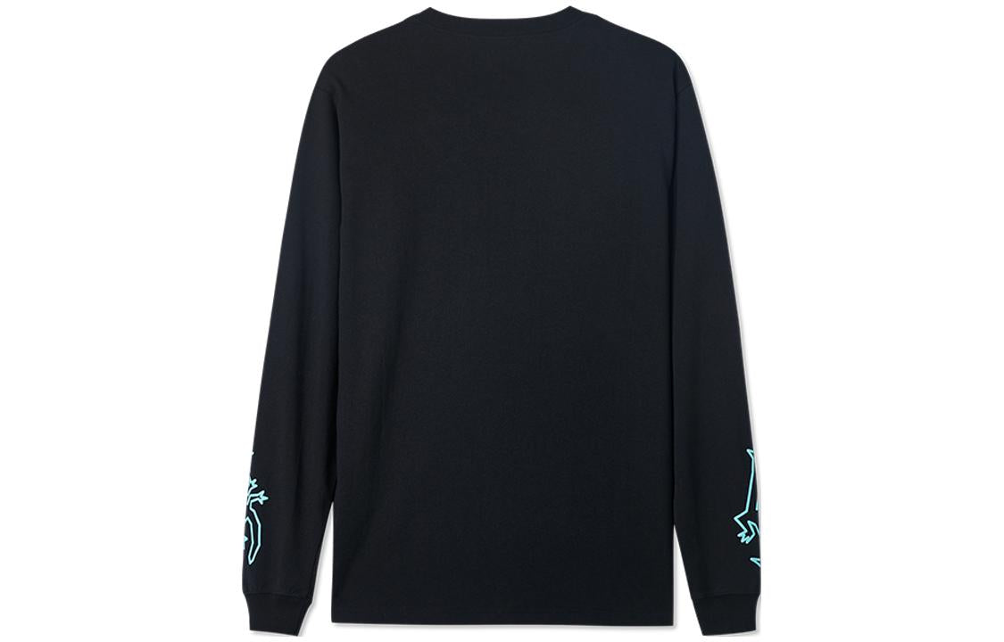 Converse Cactus Graphic Long Sleeve Tee Asia Sizing 'Black' 10023771-A01